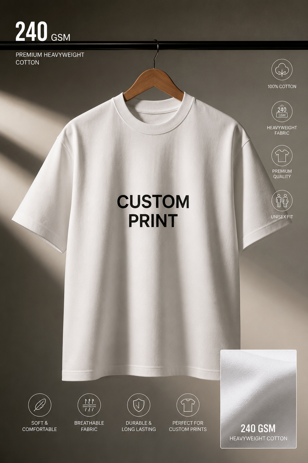 Custom Print t-shirt
