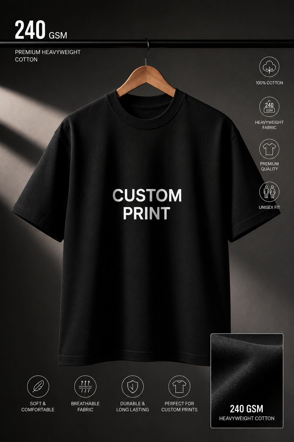 Custom Print t-shirt